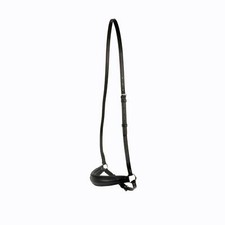 Collegiate Padded Drop Noseband - Black - Choose Size