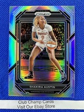 2023 #70 Shakira Austin WNBA Panini Prizm Basketball Silver Prizm Mystics