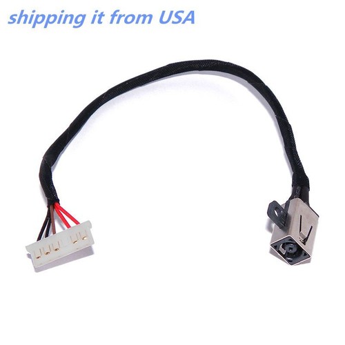 DC POWER JACK HARNESS Dell P47F001 P47F002 P47F003 P47F004 P47F005 P47F006 P47F - Picture 2 of 5