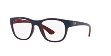 NEW AUTHENTIC RAY BAN RB 7191 8143 Matte Blue On Bordeaux Eyeglasses 53mm 19 140