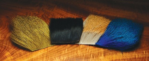 DEER BODY HAIR DYED OVER NATURAL - Hareline Fly Tying Material Spinning NEW!