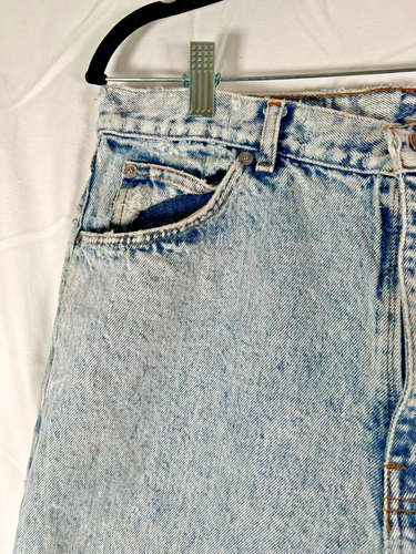 Jeans vintage Jordache adulto taglia 36x30 anni 90 80 effetto invecchiato made USA (34x28 actua - Foto 4 di 24