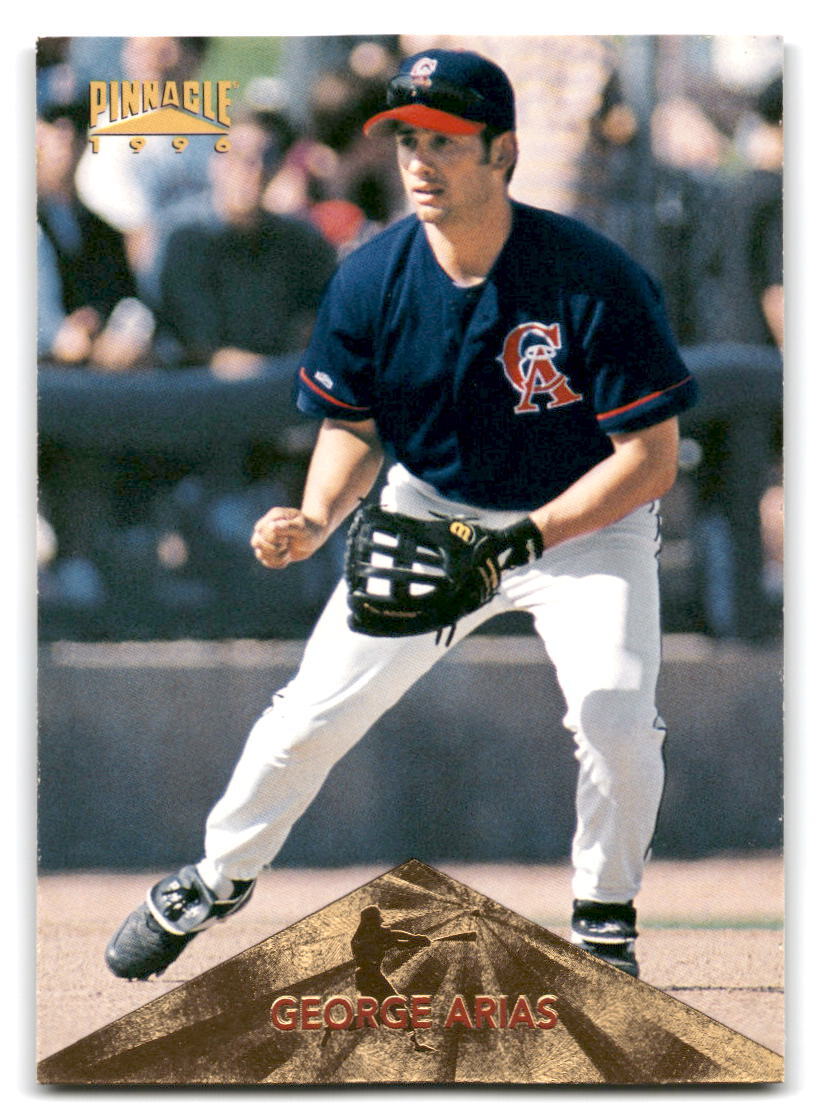 George Arias 1996 Pinnacle #373 California Angels BASEBALL