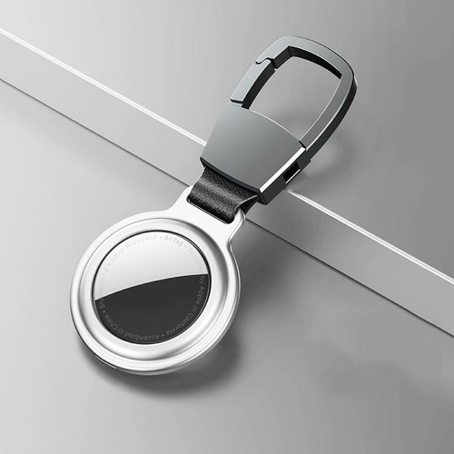 For Apple Airtag Protective Aluminum Alloy Case Cover Keychain Carabiner AirTags - Picture 8 of 8