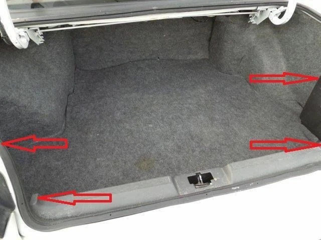 Red de carga de malla estilo sobre maletero trasero para BUICK LeSABRE PARK AVENUE 92-99 nueva Foto 3 de 4