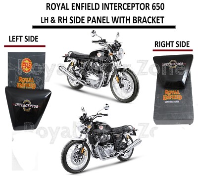 ROYAL ENFIELD ''INTERCEPTOR-650 SIDE PANEL LH & RH'' / EXPRESS SHIPPING