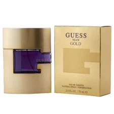 Guess Gold by Guess 2.5 oz EDT Cologne for Men New In Box
