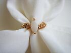 Nos Vintage Genuine Opal Costume Ring Size 10 Dac 14Kt Gold Electroplate