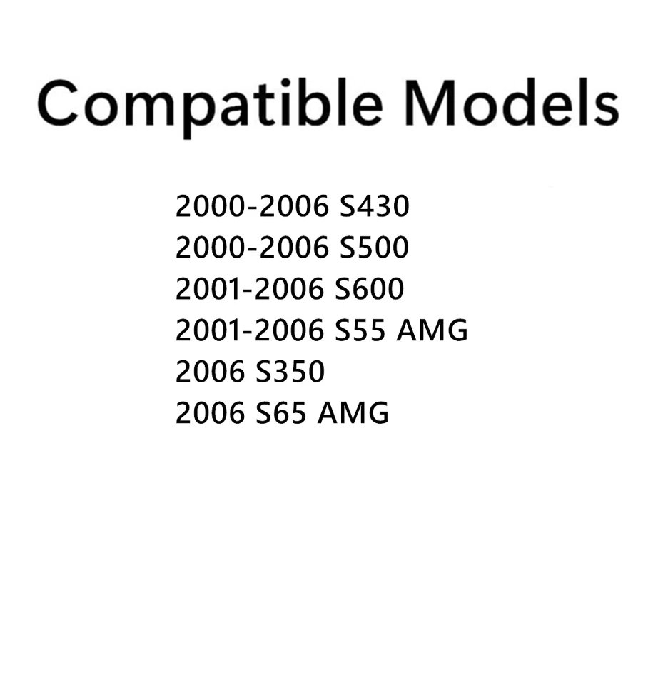 Fit Benz S430 S500 S600 S55amg S65amg S350 Driver Left Rear Vent Glass Laminated Foto 3 de 4