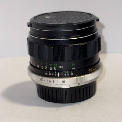 MINOLTA MC W.ROKKOR - HG 1:2.8 F=35mm Lens Japan | eBay