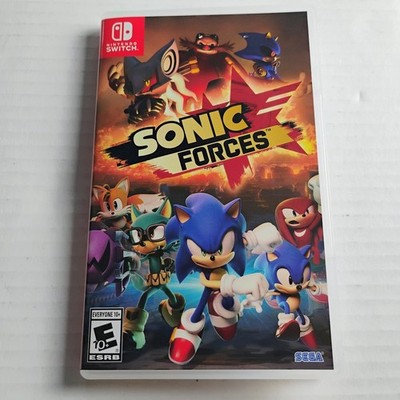 Sonic Forces Nintendo Switch Sega Clean w Proof of Testing Shown