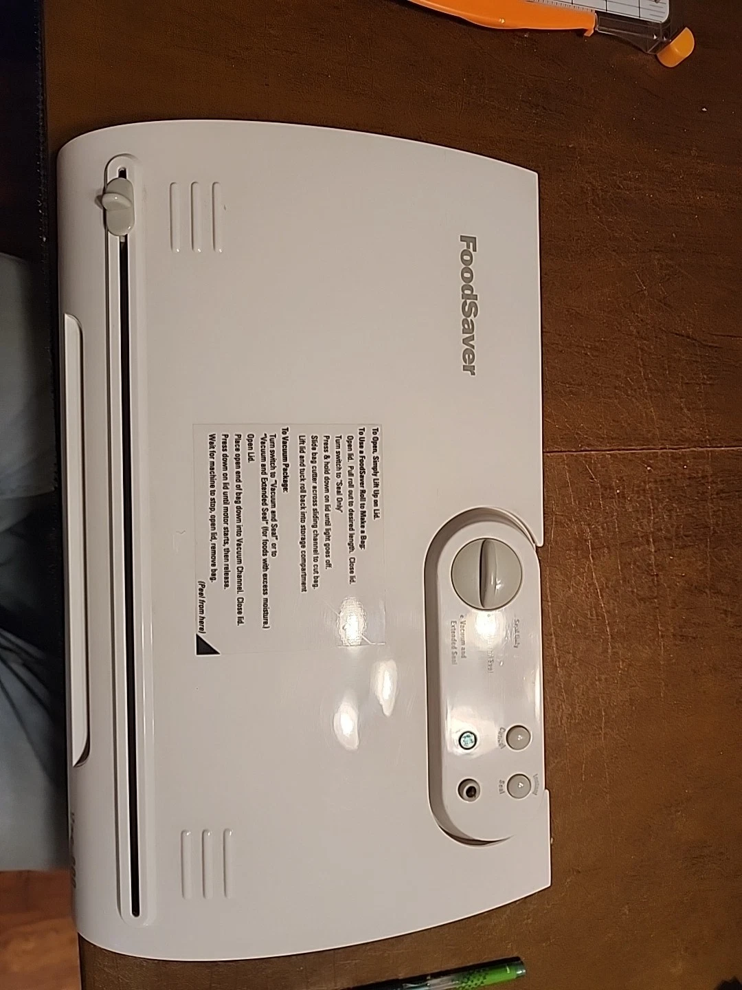 Food Saver VAC 900, Vacuum Sealer for Food WORKS GREAT