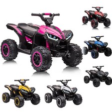 12V Kids Ride On ATV 4 Wheeler Electric Car w/ Remote Control LED Music