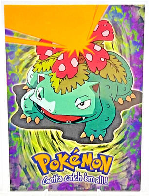 Venusaur E3/12 Topps Pokemon The First Movie Card