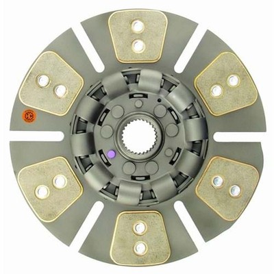 13'' Transmission Disc, 6 Pad, w/ 1-3/4'' 27 Spline Hub - Reman Fits Oliver