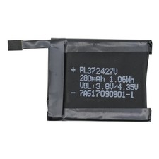 Replacement Battery PL372427V for Huami Amazfit PACE A1602 A1612 280mAh 1.06Wh