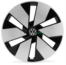 Original VW ID.3 Radkappe 18 Zoll Radzierblende Stahlfelge schwarz/silber OEM
