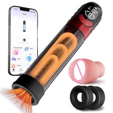 Automatic For Male Masturbator Vibration Blowjob Sucking Cup Lubricants APP