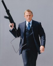 DANIEL CRAIG signed autograph 20x25cm JAMES BOND in person autograph ACOA