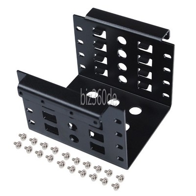 HDD Mounting Rack Adapter Halterung 2,5'' SSD auf 3,5'' Bay Festplatte Dock Tray