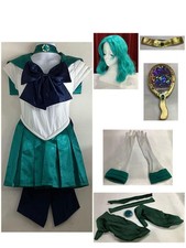 Sailor Moon Neptune Fullse M Cosplay Costume E-8844
