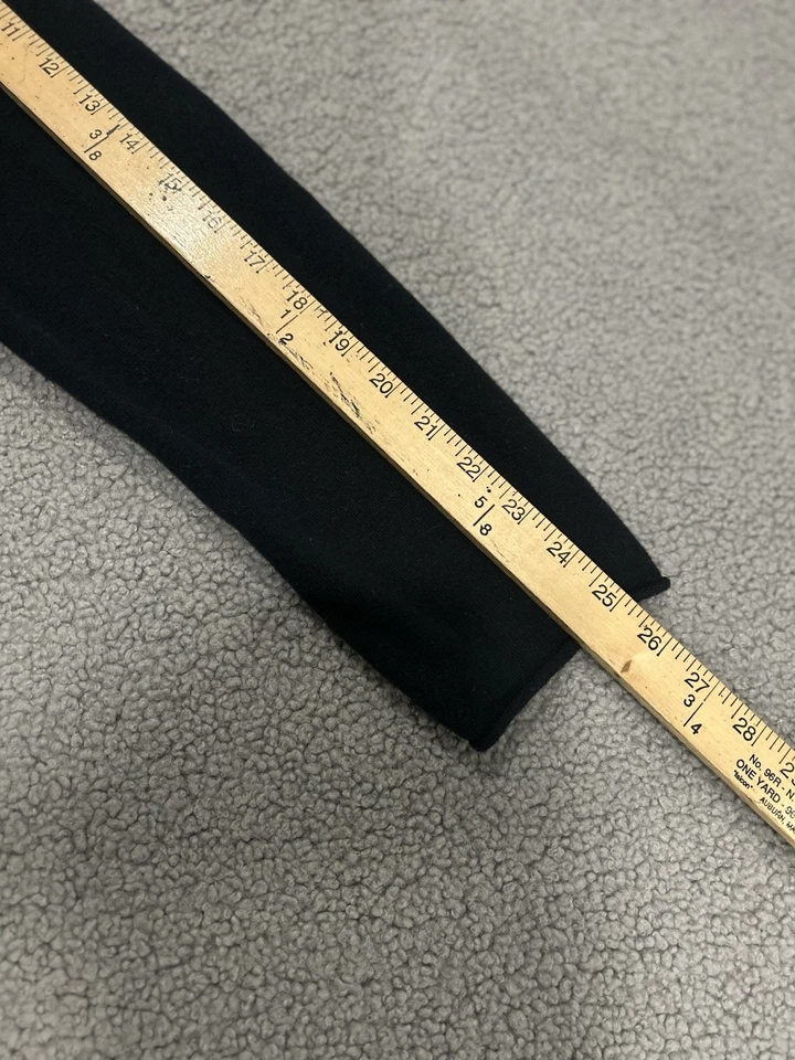 Camisa masculina carbono 2 cobalto grande preta manga longa Henley mistura de algodão cashmere - Imagem 4 de 4