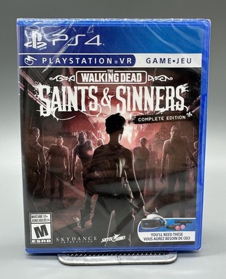 NEW The Walking Dead Saints & Sinners Complete Edition PlayStation 4 SEALED PS4