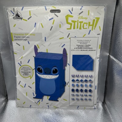 Disney Stitch Brand New Wrapping Paper. Create 8 Unique Stitch Styles With Faces