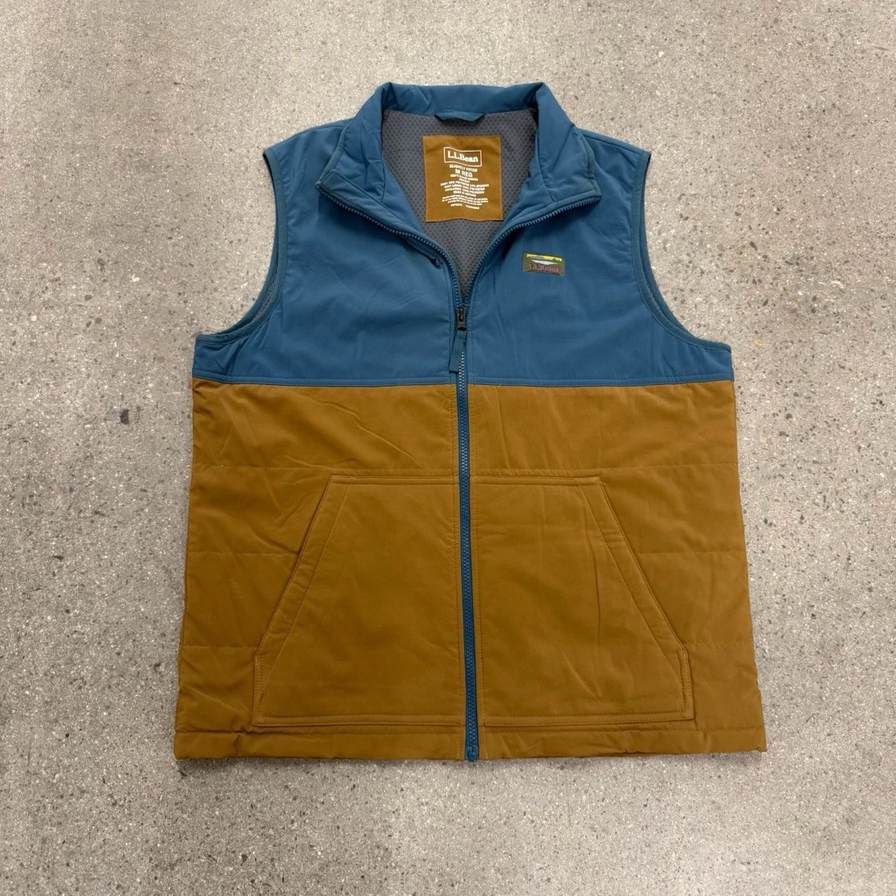 LL Bean Vest Mens Hike Camp Outdoors Size Medium