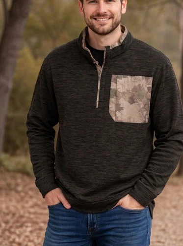 Habit Men's Fleece Pullover Scent Factor Size L/G Sweater  Large - product listing photo