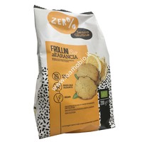 Frollini Di Riso All'arancia 200G - Biscotti Bio Zero Glutine Fior Di Loto