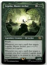 Legolas, Master Archer (Showcase) #313 (NM) Lord of the Rings LTR Magic MTG