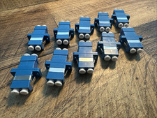 LC to LC Adapter Duplex Singlemode Fiber Optic Connector Coupler X 10 FREE SHIP