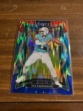 2024 Panini Select TUA TAGOVAILOA Concourse Level RED WHITE BLUE SHOCK PRIZM #99