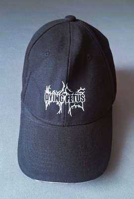 CAP -- DYING FETUS -- LOGO GEDRUCKT - SCHWARZ - DEATH METAL