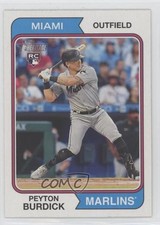 2023 Topps Heritage Peyton Burdick #322 18vd