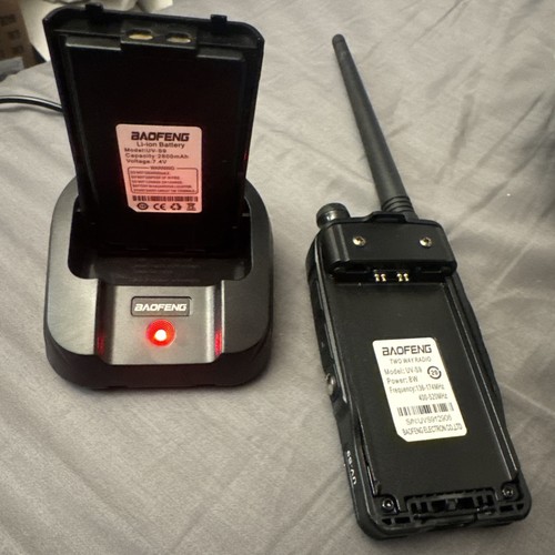 BAOFENG TRI-BAND UHF/VHF WALKIE TALKIE TWO WAY RADIO LONG RANGE TRANSCEIVER 10W - Zdjęcie 5 z 7