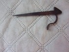 OLD IRON HOOK FOR MINERS/MINING OIL WICK SUNSHINE OIL  LAMP — photo 2