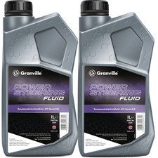 2x Granville Power Steering Fluid Synthetic Oil Based Hydraulic Lube 1L 0231