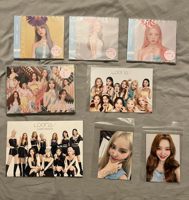 Kpop LOONA SEALED Luminous limited + Kim Lip Yeojin Gowon cds + POBs