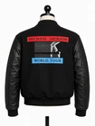 Michael Jackson BAD World Tour Jacket | MJ Black Concert Crew Varsity Jacket