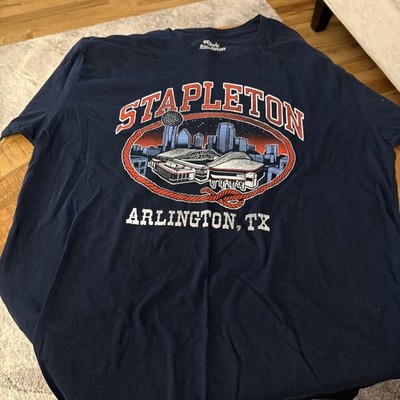 Chris Stapleton Stadium Series Concert T-shirt 2024 Arlington Texas Size Large