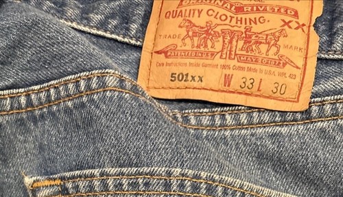 Vintage Levi’s 501 XX Made In USA Button Fly 90s Size 33 X 30 Actual 32 x 28 - Picture 6 of 10
