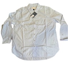 Women's Relaxed Fit Light Denim Button Down Shirt Universal Threads LARGE New