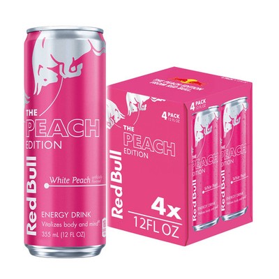 Peach Energy Drink White Peach Flavor