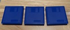 Vtg Set Lot 3 Floppy 3.5" Disk Diskette Holders Transport Travel Case Holds 3