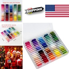 80 Skein Friendship Bracelet Kit with Quality Polyester Thread for DIY Projects