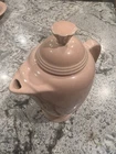 Fiesta apricot Coffee Server with Lid Homer Laughlin Retired 36 oz