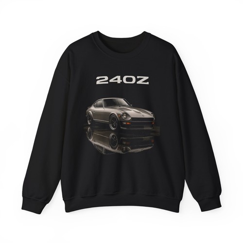 Datsun 240Z Sweatshirt – Classic JDM Legend Vintage Sports Car Apparel - Picture 2 of 7