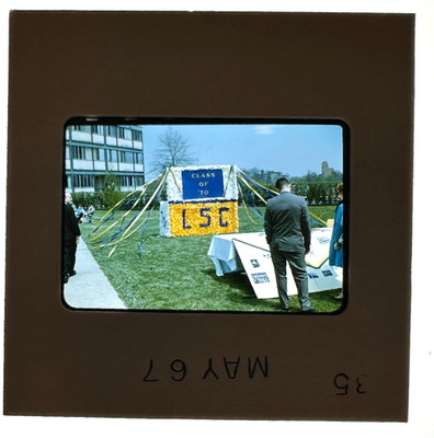 Original Sears 35mm Slide 1967 LA SALLE College Class 1970 Philadelphia